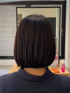 アトリエコア(Atelier Coa) ミルクティーベージュカラーくびれヘアグレージュカラー韓国