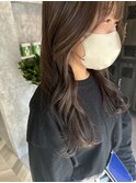 インナーカラー・グレージュ・インナーグレー