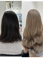 セディアル 心斎橋(SEDEAL)&nbsp;ミルクティーベージュ×シールエクステ80枚