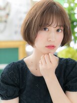 カバーヘア ブリス 上尾西口店(COVER HAIR bliss) アースカラーヘルシースタイルショートボブc5上尾20代30代40代