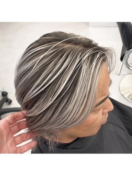 オメガ 渋谷(OMG) 大人白髪ぼかしバレイヤージュ