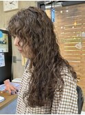 ロングパーマ/ウェーブパーマ/パーマ/くるくるパーマ/表参道