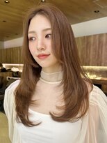 グランド(GRAND) ロングレイヤー/ミルクティーベージ/レイヤー【古岡】