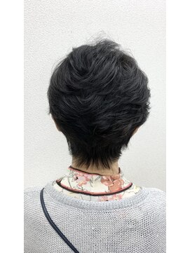 松本平太郎美容室 大宮店 ミセスショートレイヤー/30代40代50代60代