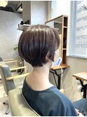 大人ショートボブ/ハンサムショート