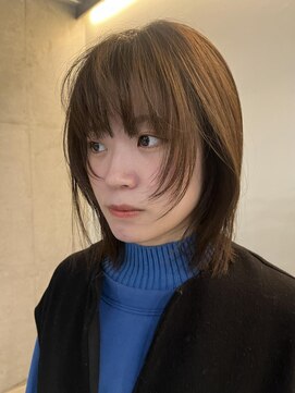 ナループロア ルームー(Nalu pu loa ROOMOO) 顔まわりレイヤーカット/フェイスレイヤーカット