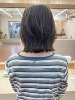 パークレーン アイス イヴェン(park lane ICI yeven)&nbsp;ブリーチなしダブルカラー明るめブラウンベージ20代30代40代ボブ