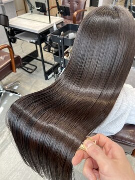 アディクト イースト 東陽町東口(addict EAST) 髪質改善＿縮毛矯正＿ブリーチ毛＿ロング［東陽町駅］