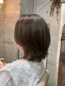 フルーヴ(Fleuve) 透け感up☆アッシュベージュ×くびれミディ