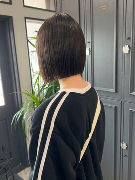 ログ(LOG) 大人可愛いボブ艶髪髪質改善トリートメント