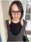 レイヤーカット×髪質改善×オリーブカラー