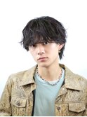 渋谷駅/学割U24/メンズサロン/フェザーパーマ/シャドウパーマ