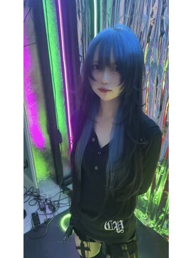 デザインサロンリア(design salon Lia) 水色ルーツカラー