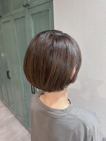 ヘアサロン ナノ(hair salon nano)&nbsp;ショートボブ/白髪ぼかし/髪質改善/30代/40代/50代/大人かわいい