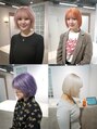 エン 栄店(enne)&nbsp;ハイトーンのボブが人気◎【栄/矢場町/ブリーチ/学割U24/ボブ】