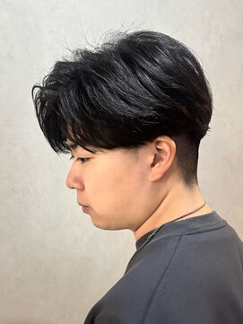 メロウメンズライン 神戸三宮(mellow men's line) フェザーパーマ