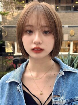 アビー(ABBEY3) 外ハネボブラインボブ切りっぱなしボブヘイリーボブパッっとボブ