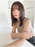 大人可愛いミディアムレイヤー