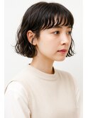 原宿ボブパーマ大人ボブレイヤーボブ外ハネボブスパイラルパーマ