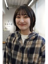 サンド 銀座(sand)&nbsp;ナチュラルだけど今っぽい、ボブレイヤー
