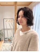 ヒト(hito)&nbsp;大人ショート ワンレングス ボブパーマ
