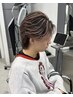 《デザインご相談下さい!》 ブリーチカラー+カット+トリートメント