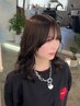 【低ダメージで透明感up】ブリーチなしダブルカラー＋2stepトリートメント