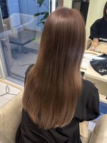 シーナ バイ マグ(siina. by Mag) ブリーチなしカラーで叶う夏カラーヘーゼルベージュ透明感艶髪