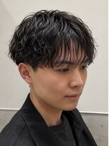 ラスト(LUAST) 波巻きスパイラルフェザーパーマフェザーショートセンターパート