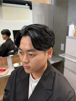 リレーションメンズヘアー(RELATION MEN'S HAIR)&nbsp;ツイストスパイラルパーマスペインカールセンターパート