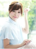 [K-two銀座]ふんわり美シルエットミディ夏のヘアアレンジ
