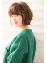 ガーデントウキョウ(GARDEN Tokyo) 【GARDEN本木亜美】フリンジバングスポンテニアス無造作小顔ボブ