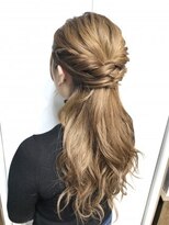 アンク クロス 関内店&nbsp;ハーフアップスタイル　【mifuyu】