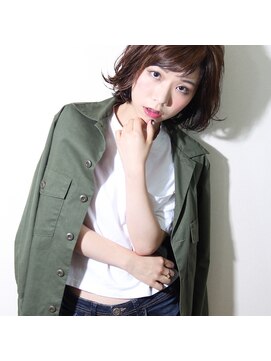 トゥーリ 筑紫野店(tuuli) [tuuli] 大人カワイイ切りっぱなしボブ 渡部りお