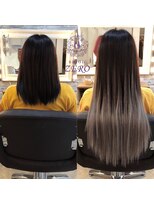 ヘアメイクサロン ゼロ(ZERO)&nbsp;地毛のカラー不必要！エクステのグラデが激アツ♪