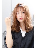 ヘアアンドライフ エジェリデイズ(hair&life egerie days)&nbsp;大人かわいい今っぽシースルーバングにマーメイドアッシュ