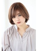 〈lien.相楽顕〉 デザインカラー ローライト 厚めバング