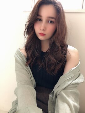 チョビー 銀座(chobii) グレージュ/デジタルパーマ/ゆるふわ/ルーズ/透明感/高柳