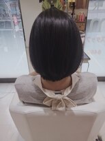 ヘアアンドネイルイミュン(Hair&Nail immune)&nbsp;大人ナチュラルボブ　30代40代50代　藤沢白髪染めで髪質改善