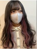 好きな色に出来るエクステインナーカラー stylist/miaki