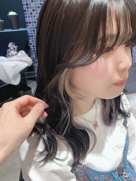 カカフロントオブザミラー(KaKa front of the mirror) オルチャンヘア×インナーカラー