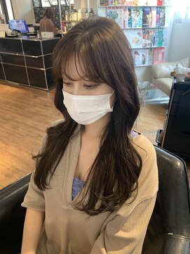 ブリング バイ スノードロップ 吉祥寺(BRING by Snowdrop) 前髪/マチルダボブ/ピンクベージュ/インナーグレージュ/吉祥寺