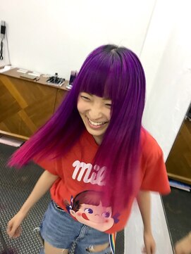 フィン(fin,) fin,/くびれヘア/似合わせカット/デザインカラー/ツートンカラー