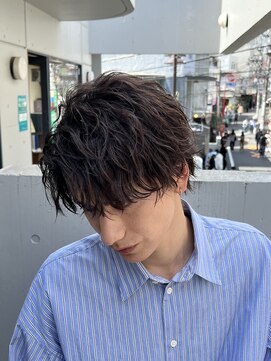 フィフス 原宿(fifth) ツイストスパイラルパーマ韓国マッシュウルフ無造作波巻きパーマ
