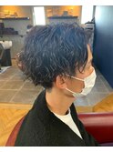 スパイラルパーマ