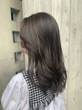 リバレッジ 白金(Leverage) 白髪ぼかしハイライト30代40代50代【白金台白金/目黒】担当山岡