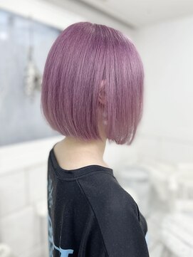 ネフ(NeF) ピンクラベンダーのツヤサラミニボブ☆