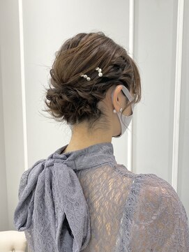 ネオリーブギンザ 銀座店(Neolive GINZA) ボブのアップアレンジ