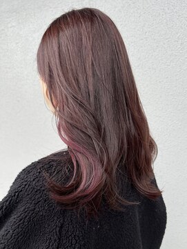 ブラーノ(Burano) ピンクブラウン×イヤリングカラー