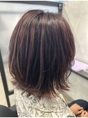 暖色系ハイライト